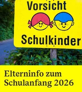 Elterninfo zum Schulanfang 2026