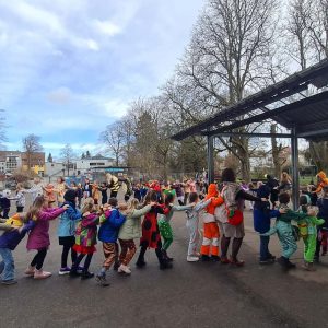 Tierisch wilde Faschingsfeier