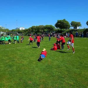 Fußballturnier Jugend trainiert für Olympia am 29.4.